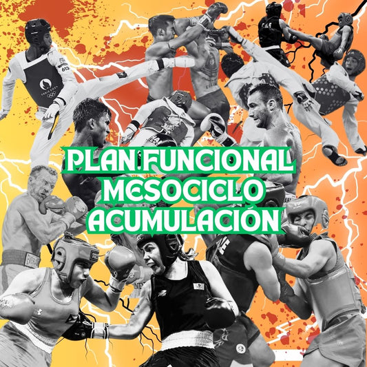Plan básico (mesociclo acumulación) funcional para deportes de contacto tipo de percusión